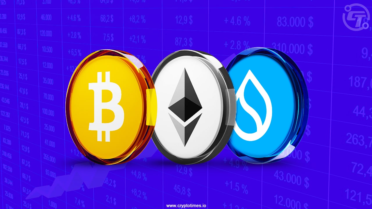 Crypto Price Today (May 8, 2025): Eth Spikes In Bullish Reversal, Bitcoin Eyes To Break $100K, Sui Pumps 12%