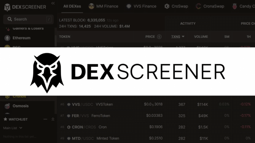 Dexscreener- Defi Tool