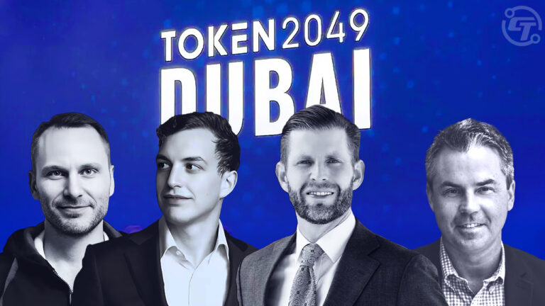 Day 2 of TOKEN2049 Dubai Begins Eric Trump Major Attraction