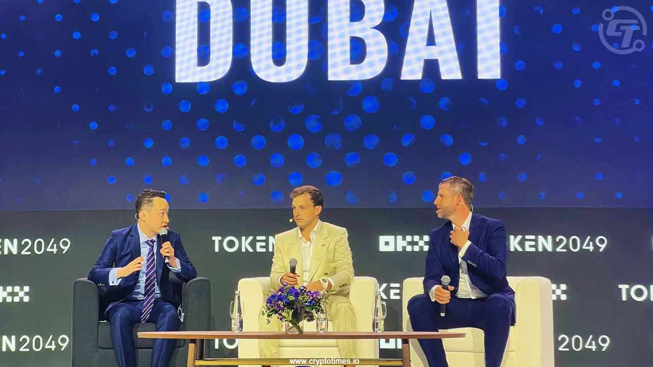 Eric Trump At Token2049 Dubai