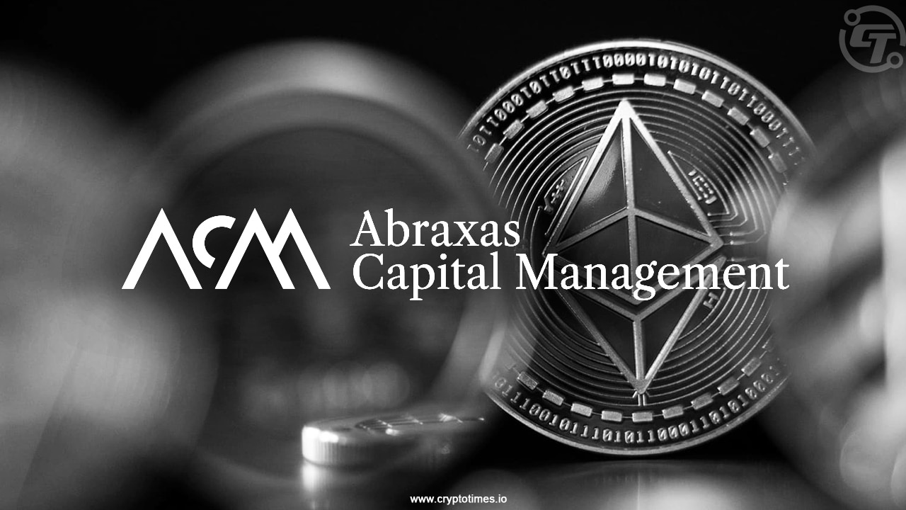 Ethereum Frenzy: Abraxas Capital Bagged $837M Of Eth In 14 Days