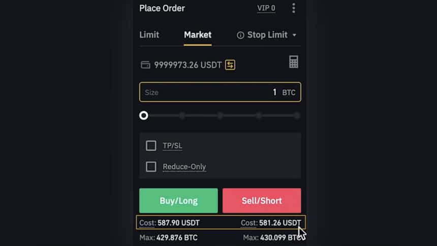 Guide To Crypto Trading- Step 5- Place Order