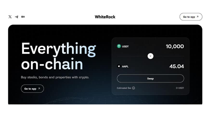 How To Use Whiterock- Step 1- Visit Official Website