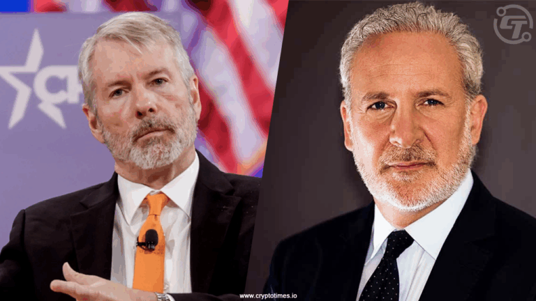 Michael Saylor vs. Peter Schiff Clash of Bitcoin Maxi and Gold Lover