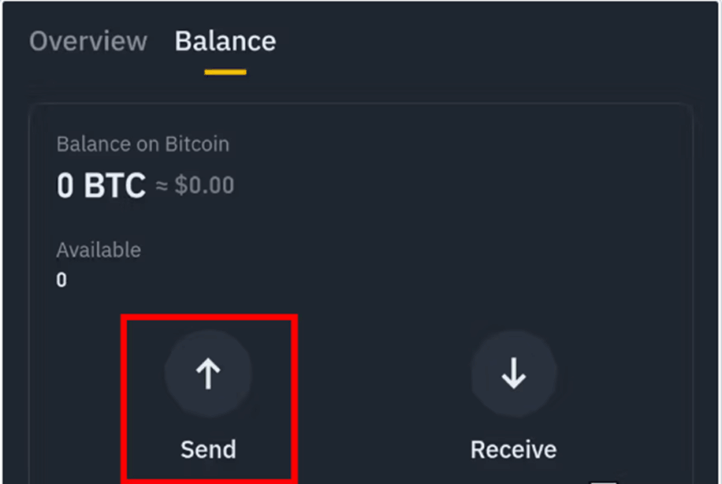 How To Transfer Bitcoin? A Complete Guide To Send &Amp; Receive Btc 5 Sending Bitcoin From Web3 Wallet To Another Wallet- Step 2- Tap On Btc Icon