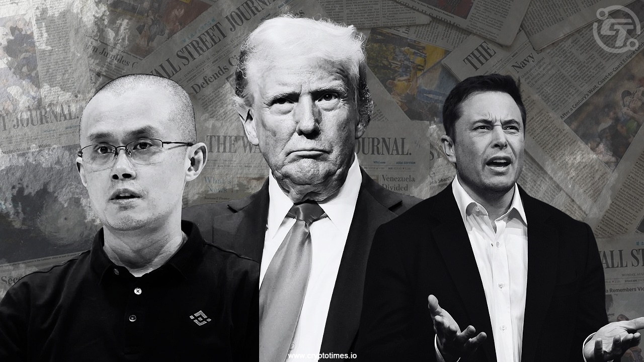 Trump, Elon Musk, Binance’s CZ Unleash Fury at WSJ