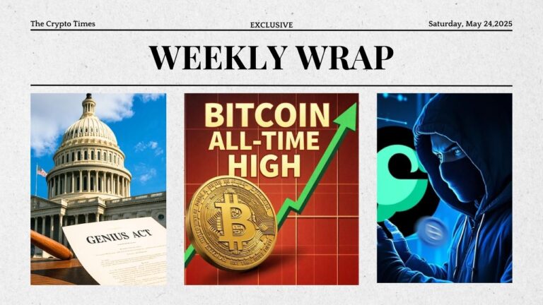 Weekly Wrap Bitcoin Hits ATH, $260M Sui Hack, U.S. Stablecoin Bill, and More