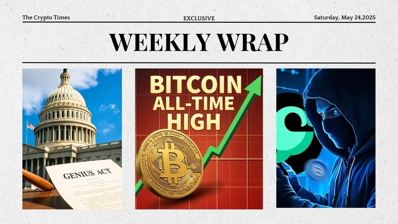 Weekly Wrap Bitcoin Hits Ath, $260M Sui Hack, U.s. Stablecoin Bill, And More