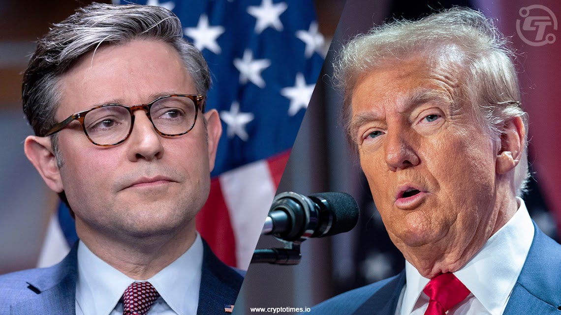 White House Speaker Mike Johnson Clueless on Trump’s Crypto Dinner