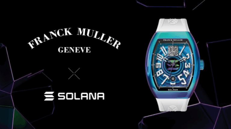 Swiss Watchmaker Unveils Limited-Edition Solana Watch With Wallet