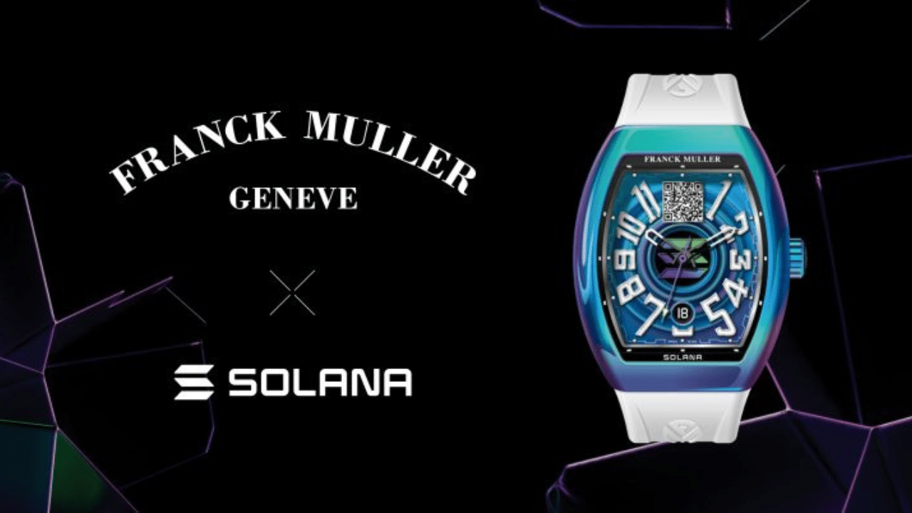 Swiss Watchmaker Unveils Limited-Edition Solana Watch With Wallet