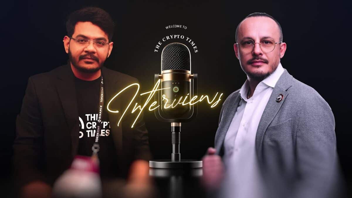 ‪@1inch_swap‬ Co-founder Sergej Kunz on Solana & MEV - The Crypto Times CEO Hardik Katariya