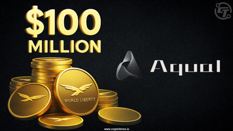 Aqua 1 Plans to buy $100M Trump-backed WLFI Governance Token
