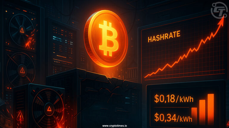Bitcoin Mining Costs Skyrocket in Q2 2025 Amid Rising Hashrate