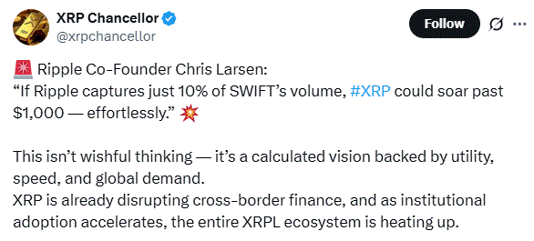 Chris Larsen overlord of prophecy