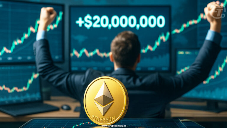 Crypto Trader Makes Millions on Ethereum; Nets $20M in One Month