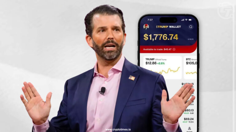 Donald Trump Jr. Asserts "Zero Involvement" in Trump Wallet
