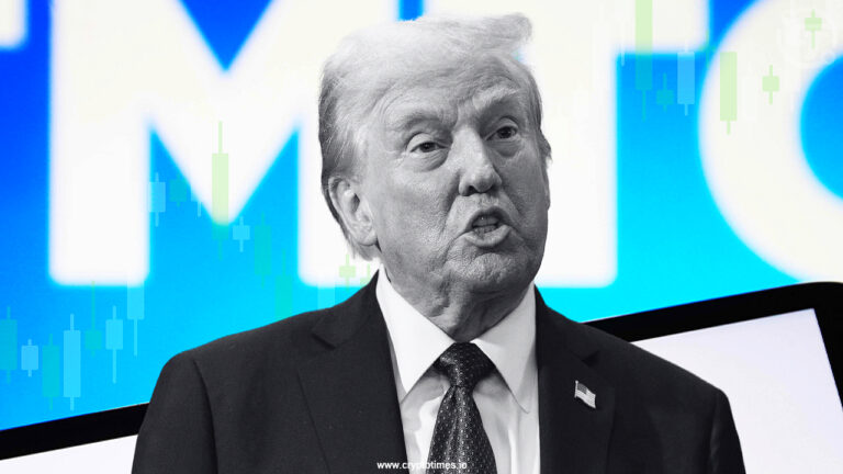 President Trump's Truth Social Files for Bitcoin ETF, DJT Stock Jumps