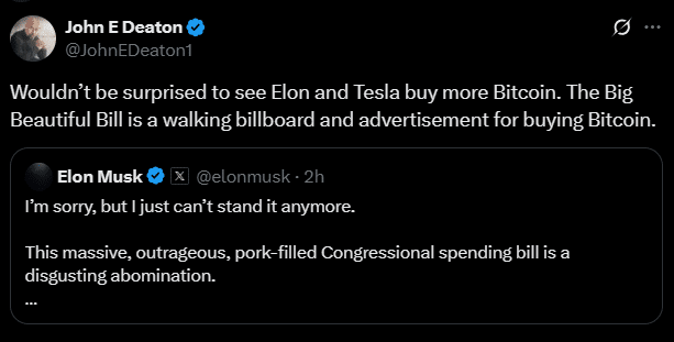 Pro XRP lawyer John E. Deaton has offered a bold perspective to Elon Musk