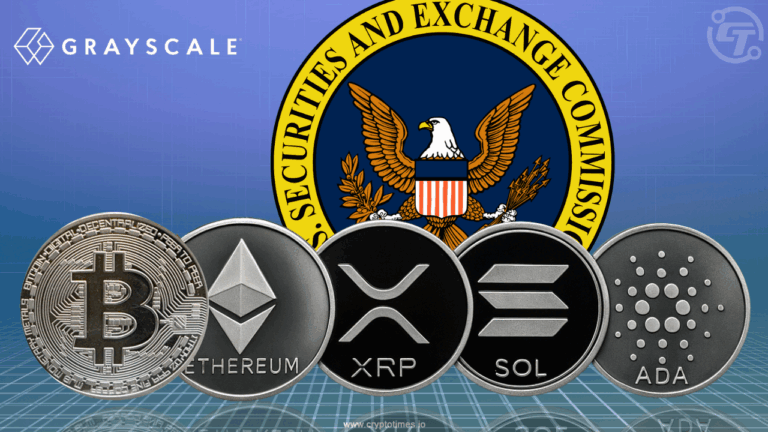 SEC Acknowledges Grayscale Spot BTC, ETH, XRP, SOL, ADA ETF