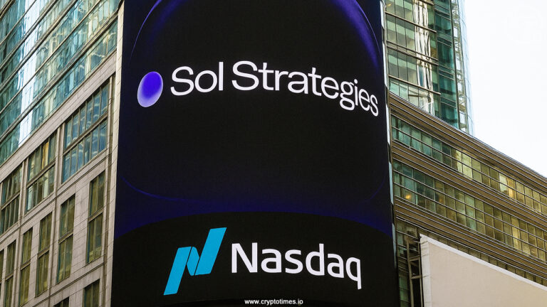 Solana's "MicroStrategy" Sol Strategies Files to Trade on Nasdaq