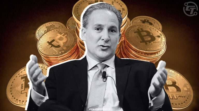 “The Bubble Has Peaked”: Peter Schiff on Bitcoin’s Crash