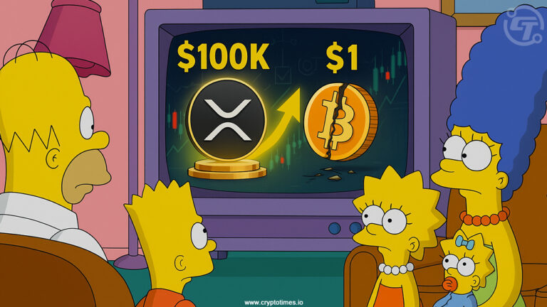 The Simpsons Predict XRP to Hit $100K, Bitcoin’s Crash to $1: Fact Check