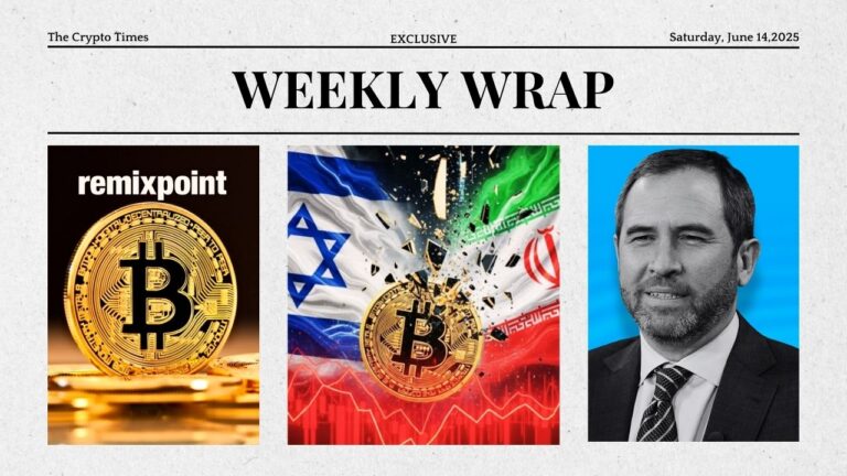 Weekly Wrap Israel-Iran Tension Crashes Markets, Institutional Buying, Ripple IPO Chatter, and More