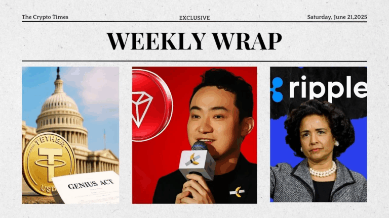 Weekly Wrap: Stablecoin Bill Moves Ahead, Ripple-SEC Lawsuit Continues, Tron IPO Buzz, and More