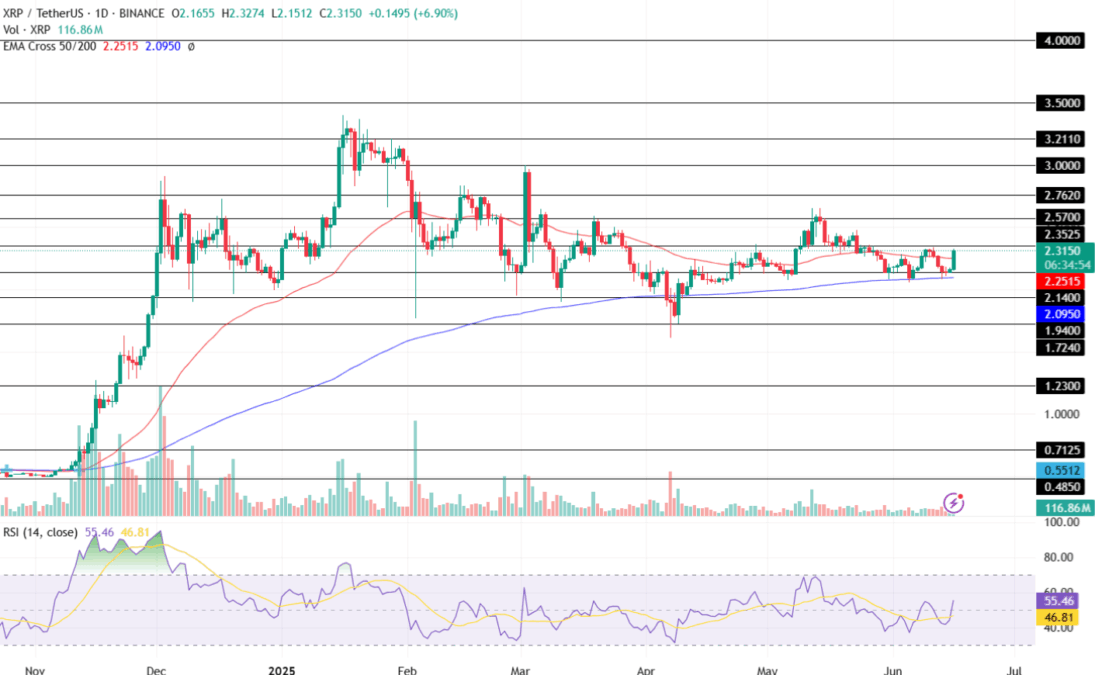 XRP Price Chart