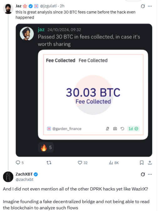 Zachxbt Claims Garden Finance’s Illicit Role In Laundering