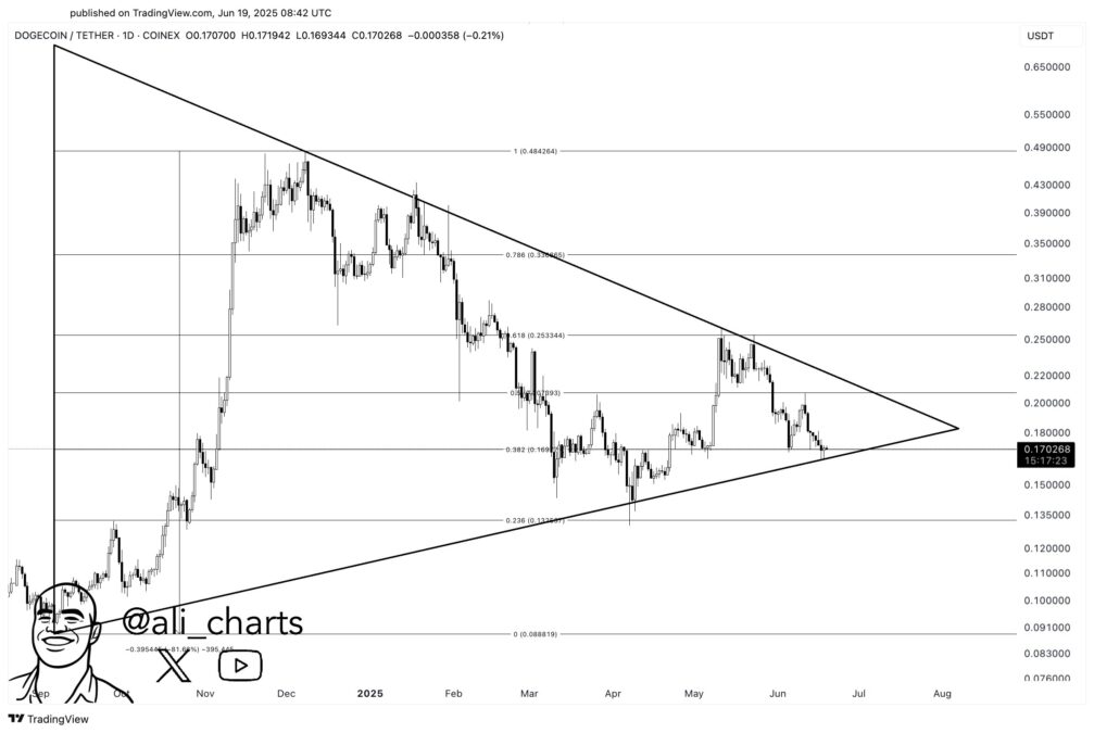 Dogecoin Price Chart By Analyst Ali