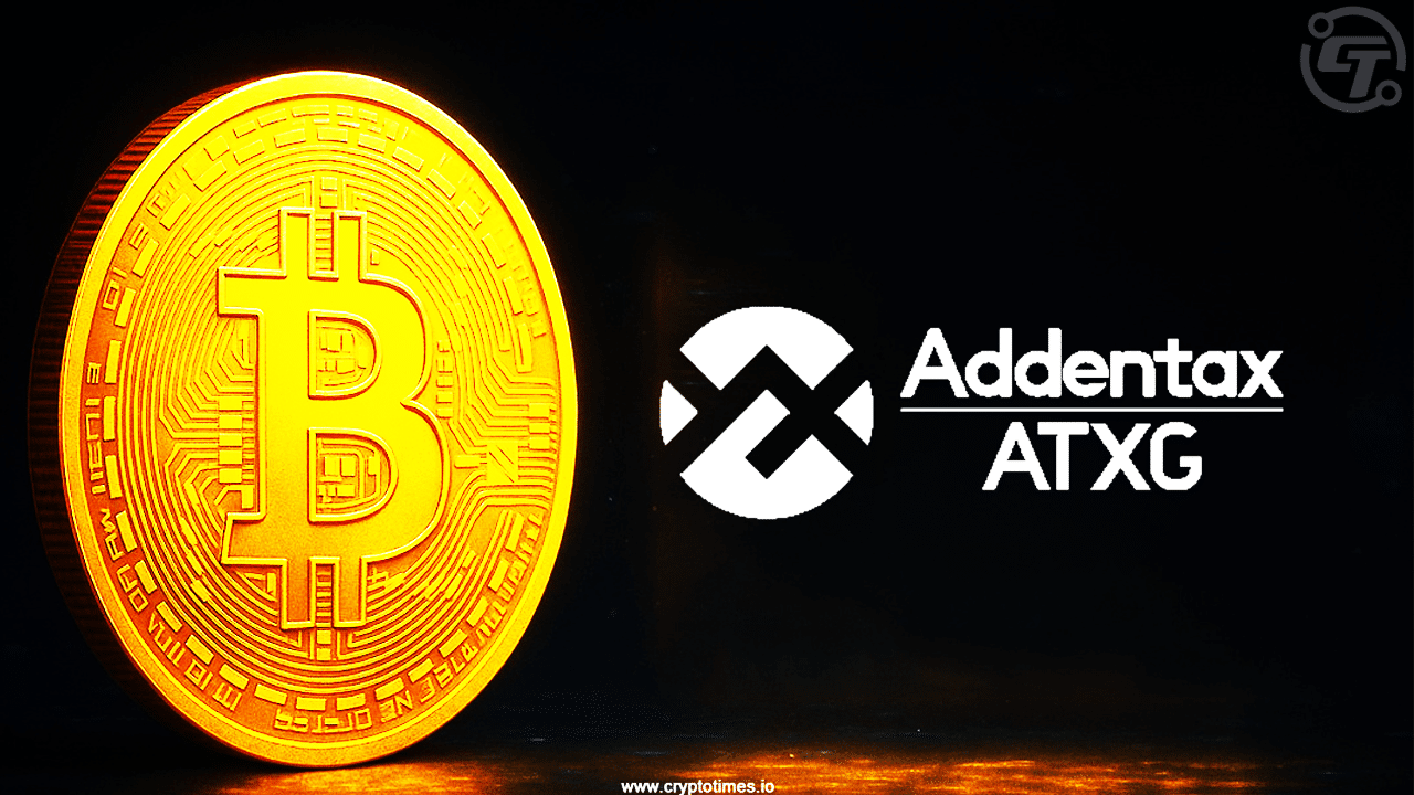 China’s Addentax Eyes to Buy $1.3 Billion Bitcoin Via Stock Deal