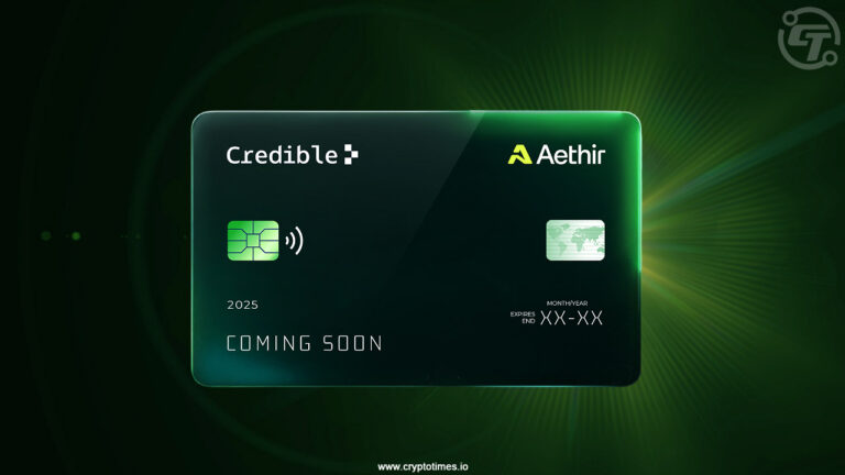 Aethir, Credible Finance Launch First DePIN-Backed Credit Card