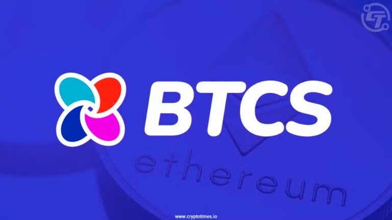 BTCS Stock Soars 110% Following $100 Million Ethereum Buying Plan
