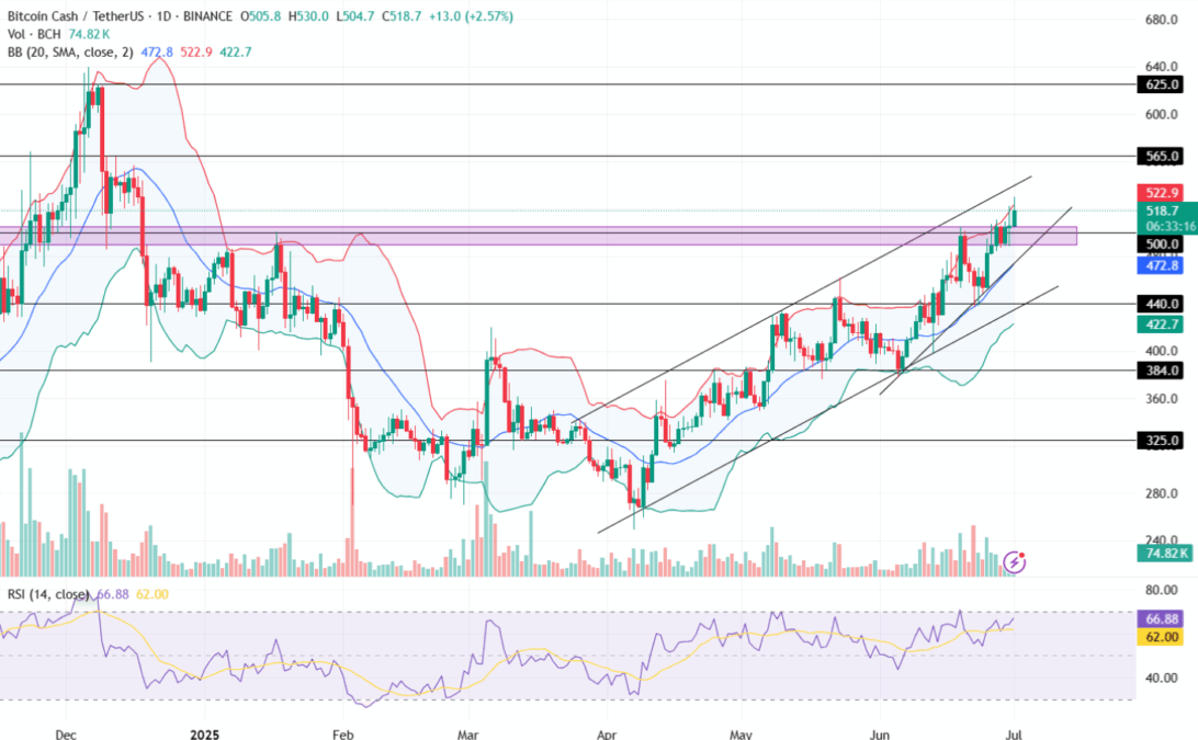 Bch Price Chart