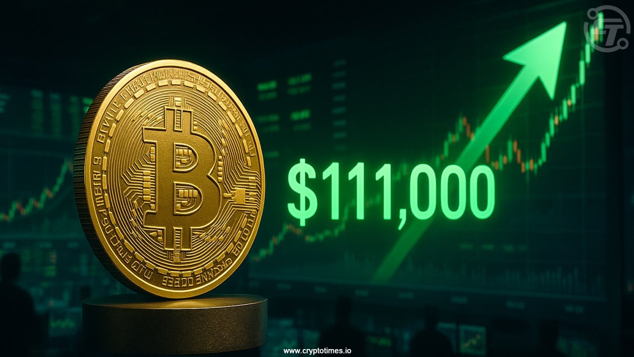 Bitcoin Price Breaks Above $111K, Eyes New Ath