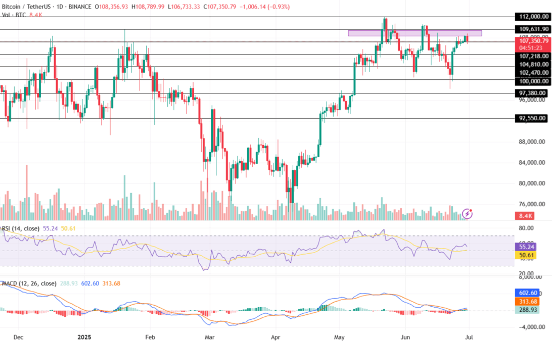 Bitcoin Price Chart 30 June