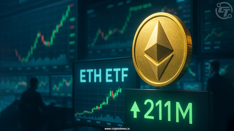 Ethereum ETFs See $211M Inflows as Investors Pick Up Interest