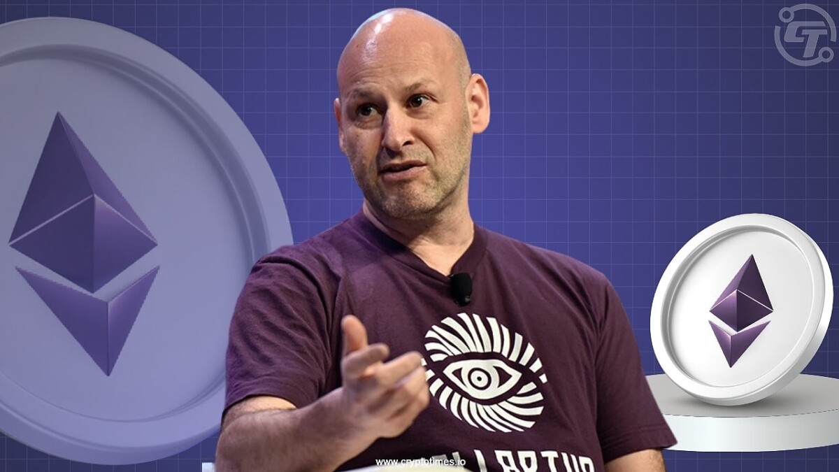 Joe Lubin Says “Ethereum’s Future is Now” as Reserve Trend Rises