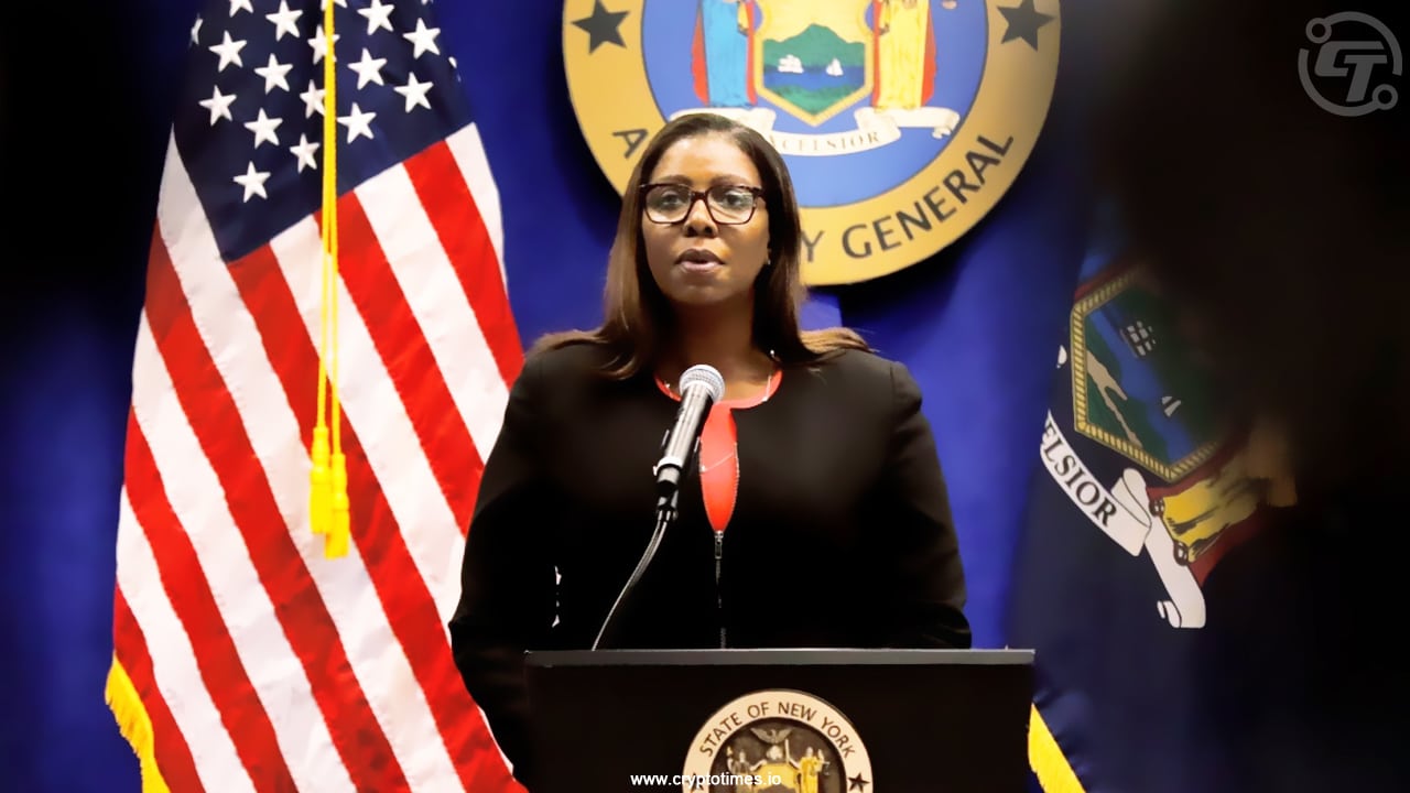 NY AG James Calls for Stronger Crypto Laws to Protect Investors