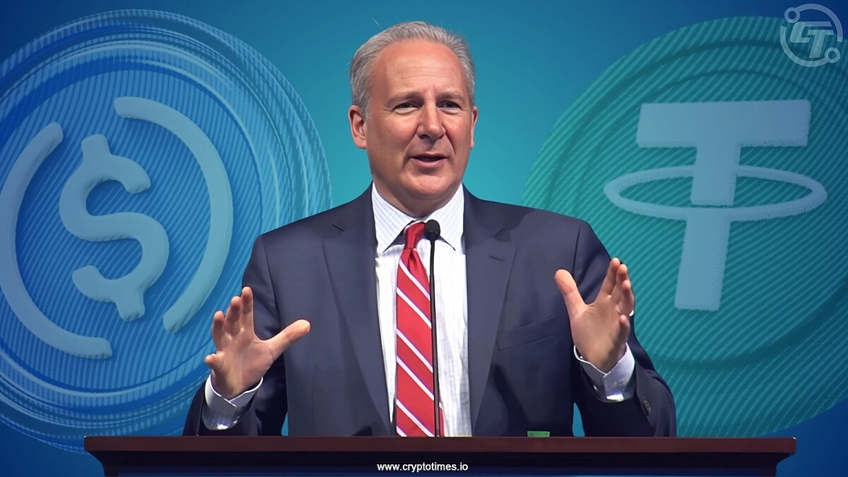Peter Schiff Challenges Stablecoin Impact on Treasury Demand
