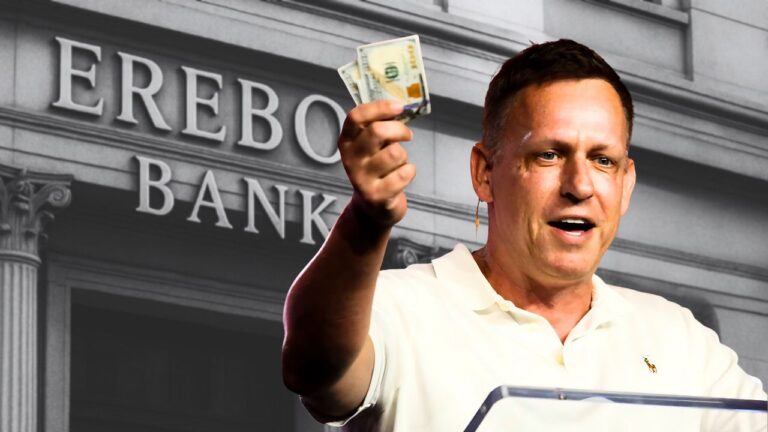 Peter Thiel Backs New Crypto-friendly Erebor Bank for Silicon Valley