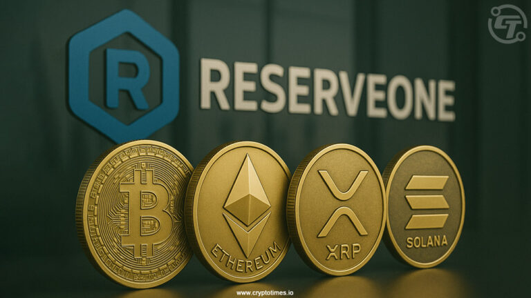 ReserveOne to Build Crypto Reserve with BTC, ETH, XRP, SOL