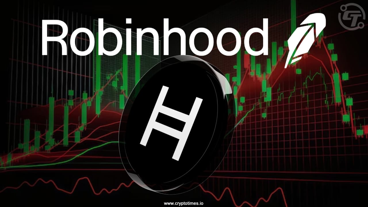 Robinhood Lists Hedera (HBAR) for U.S. Spot Trading