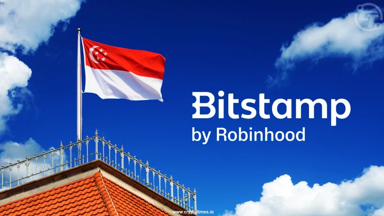 Robinhood’s Bitstamp Gains MAS Crypto to expand In APAC Region