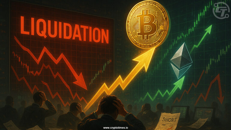 Short Traders Lose Over $1.14B in Liquidation as BTC, ETH Prices Soars