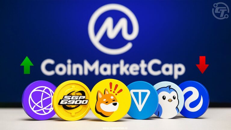 Top Crypto Gainers and Losers Today on CoinMarketCap