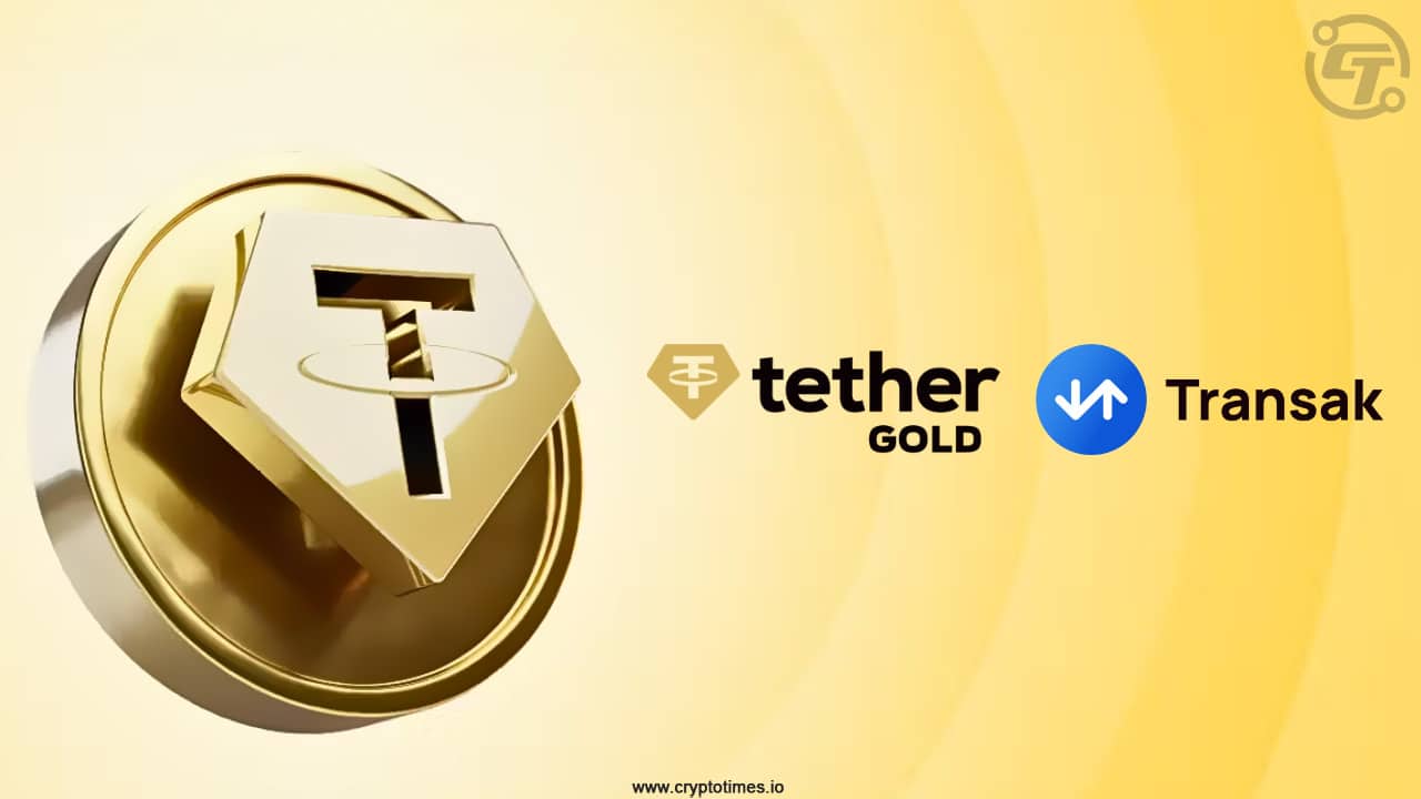 Transak Lists Gold-Backed Stablecoin Tether Gold (XAU₮)
