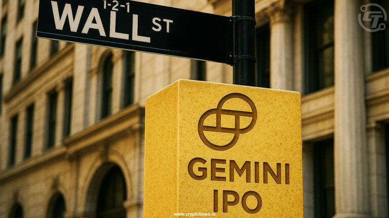 Wall Street Expert Reveals Gemini IPO Date and Underwriters